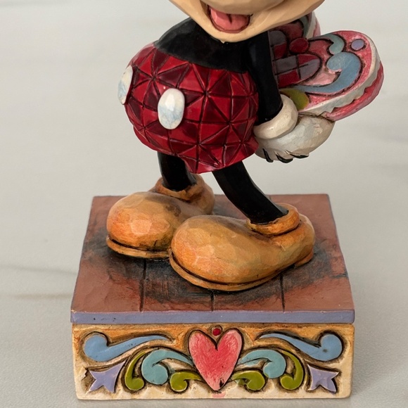 DISNEY Jim Shore MICKEY MOUSE "Love Struck" Showcase Collection Figurine 4031477 - Picture 4 of 8